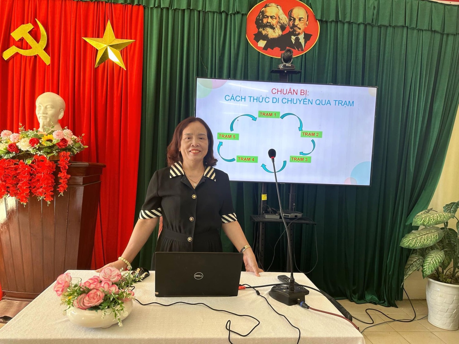 Tổ chức tập huấn "Học qua trạm"